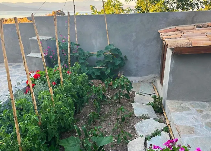 Fteri Stone House In Platanos, Akrata * Plátanos